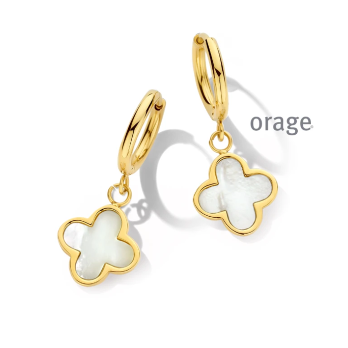 Juweel ORAGE OORSTEKERS STAAL BA257 