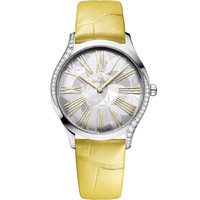 Horloge OMEGA DE VILLE TRESOR 36 MM, STEEL ON ALLIGATOR YELLOW 428.18.36.60.02.002 Horloge OMEGA DE VILLE TRESOR 36 MM, STEEL ON ALLIGATOR YELLOW 428.18.36.60.02.002