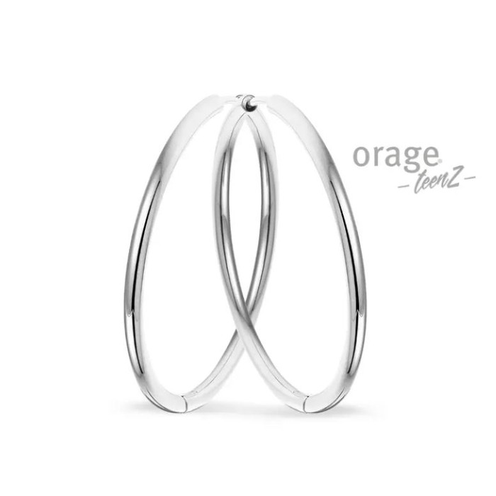 Juweel ORAGE KIDS BUIS CREOOL STAAL 40MM K2834-T628 