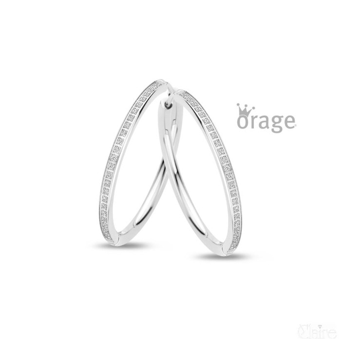 Juweel ORAGE BUIS CREOOL STAAL 25MM K2842 