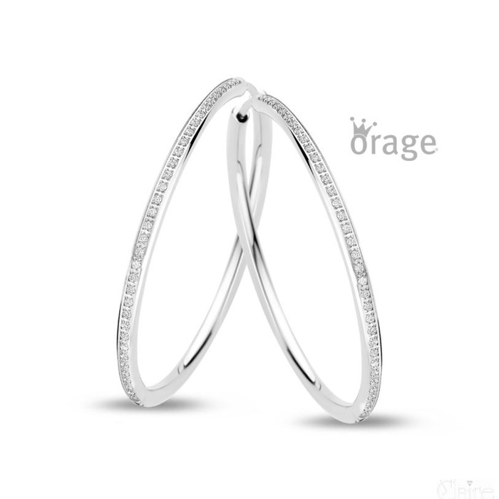 Juweel ORAGE BUIS CREOOL STAAL 40MM K2844 