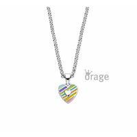 Juweel ORAGE KIDS KETTING HART MULTICOLOR K2901 Juweel ORAGE KIDS KETTING HART MULTICOLOR K2901
