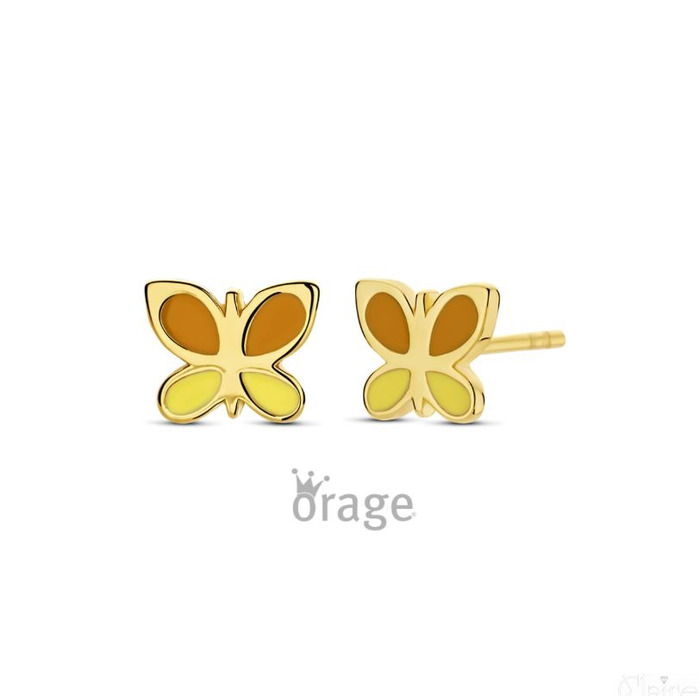Juweel ORAGE KIDS OORSTEKERS VLINDER K2910 