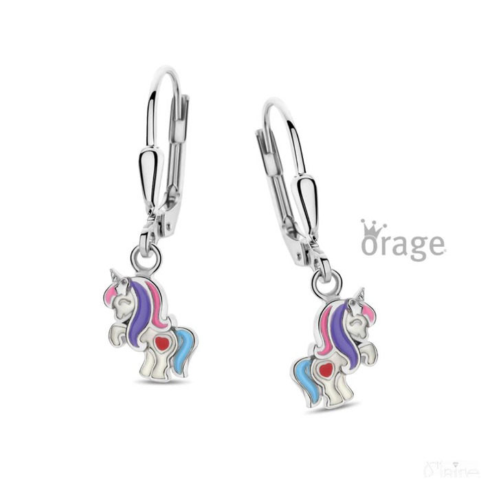 Juweel ORAGE KIDS OORSLINGERS EENHOORN MULTICOLOR K2919 