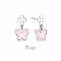 Juweel ORAGE KIDS OORSTEKERS VLINDER PARELMOER ROZE K2927 Juweel ORAGE KIDS OORSTEKERS VLINDER PARELMOER ROZE K2927