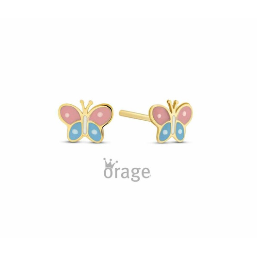Juweel ORAGE KIDS OORSTEKERS VLINDER 9K GEEL GOUD K2957 Juweel ORAGE KIDS OORSTEKERS VLINDER 9K GEEL GOUD K2957