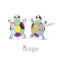 Juweel ORAGE KIDS OORSTEKERS SCHILDPAD MULTICOLOR K2978 Juweel ORAGE KIDS OORSTEKERS SCHILDPAD MULTICOLOR K2978