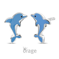 Juweel ORAGE KIDS OORSTEKERS DOLFIJN BLAUW K2980 Juweel ORAGE KIDS OORSTEKERS DOLFIJN BLAUW K2980