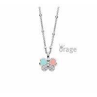 Juweel ORAGE KIDS KETTING VLINDER MULTICOLOR K2985  Juweel ORAGE KIDS KETTING VLINDER MULTICOLOR K2985
