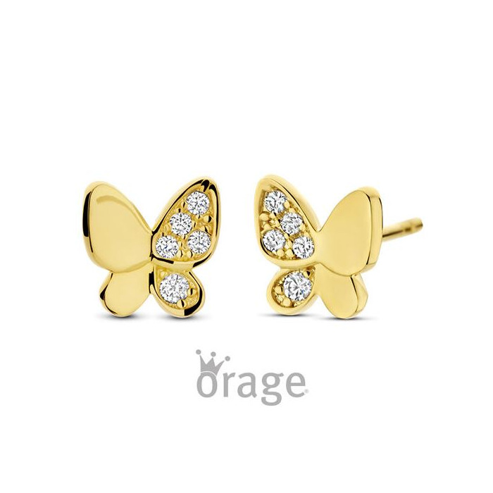 Juweel ORAGE KIDS OORSTEKERS VLINDER K2993 