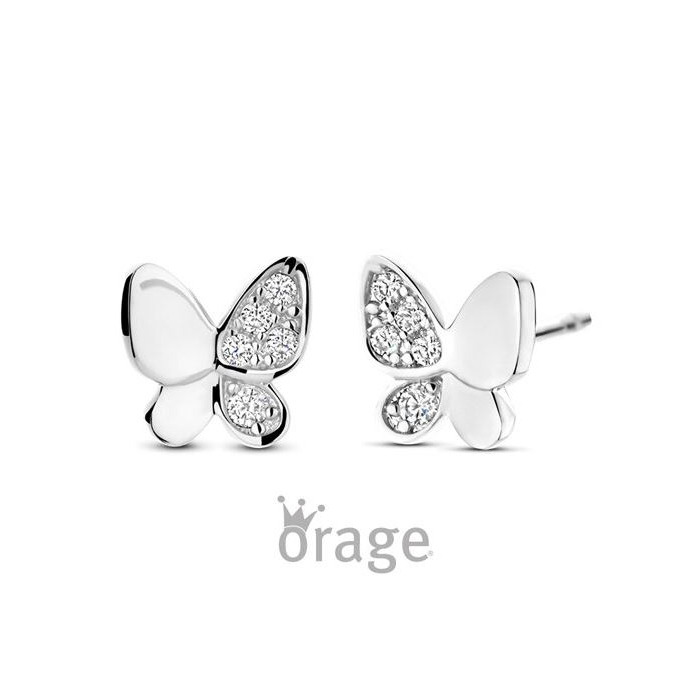 Juweel ORAGE KIDS OORSTEKERS VLINDER K2994 