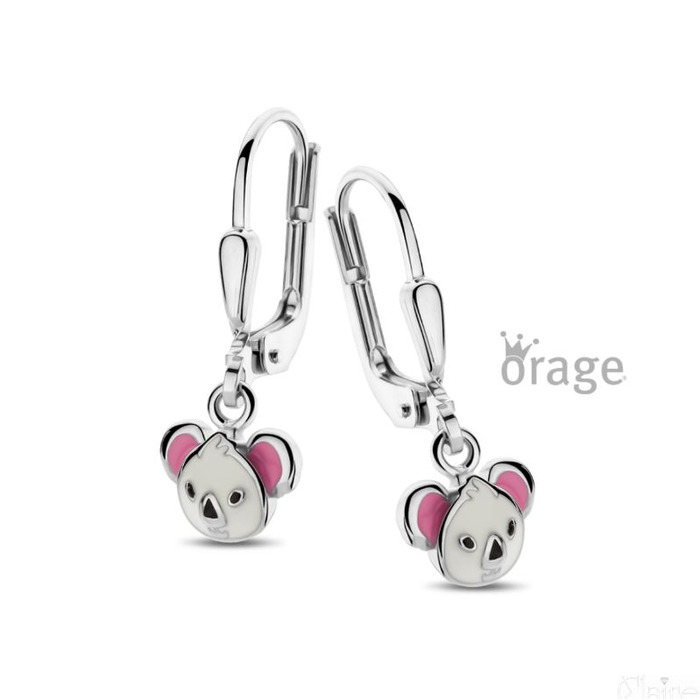 Juweel ORAGE KIDS OORSLINGERS KOALA ROZE K3007 