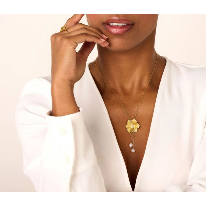 Juweel DIAMANTI PER TUTTI JASMINE NECKLACE M2327 YELLOW 