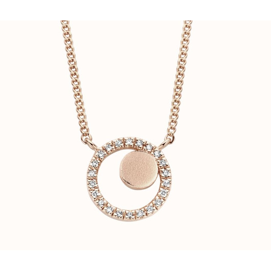 Juweel DIAMANTI PER TUTTI SATURN NECKLACE M2396 YELLOW  Juweel DIAMANTI PER TUTTI SATURN NECKLACE M2396 YELLOW