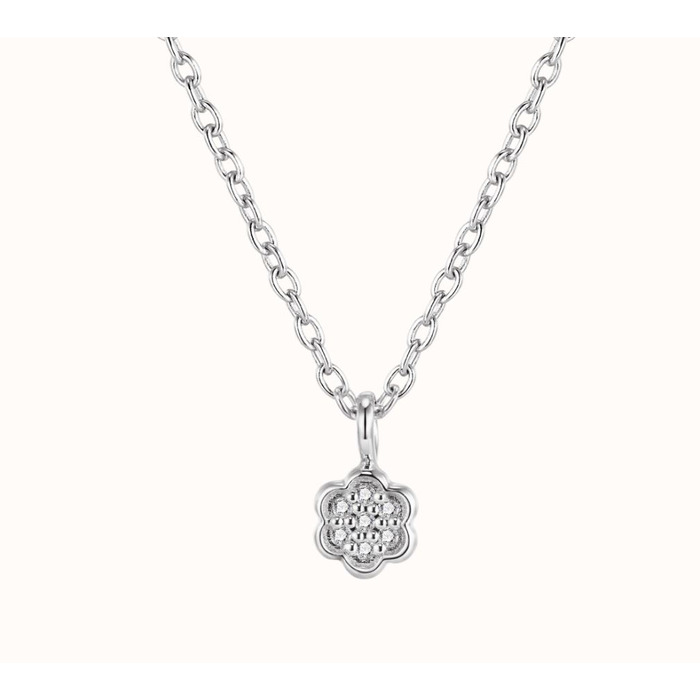 Juweel DIAMANTI PER TUTTI FIRST FLOWER NECKLACE M2533 WHITE 