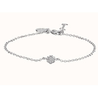 Juweel DIAMANTI PER TUTTI FIRST FLOWER BRACELET M2548 WHITE  Juweel DIAMANTI PER TUTTI FIRST FLOWER BRACELET M2548 WHITE