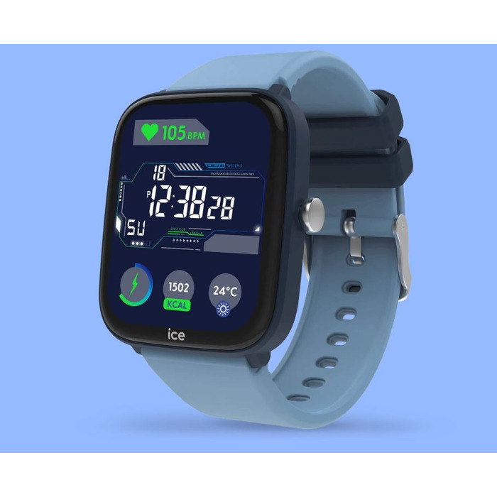 Horloge Ice Watch ICE Smart Junior 3.0 Light Blue 1.75AMOLED 024296 
