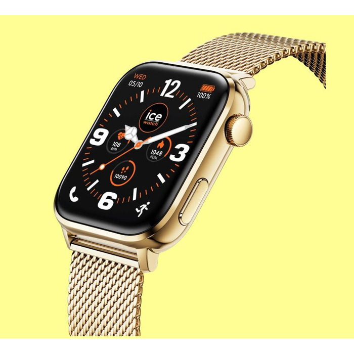 Horloge Ice Watch ICE Smart 3.0 Gold - Milanese 1.78AMOLED 024656 