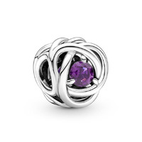 Juweel Pandora Moments Februari Geboortesteen Sweet Grape Purple Oneindige Cirkel Bedel 790065C02 Juweel Pandora Moments Februari Geboortesteen Sweet Grape Purple Oneindige Cirkel Bedel 790065C02