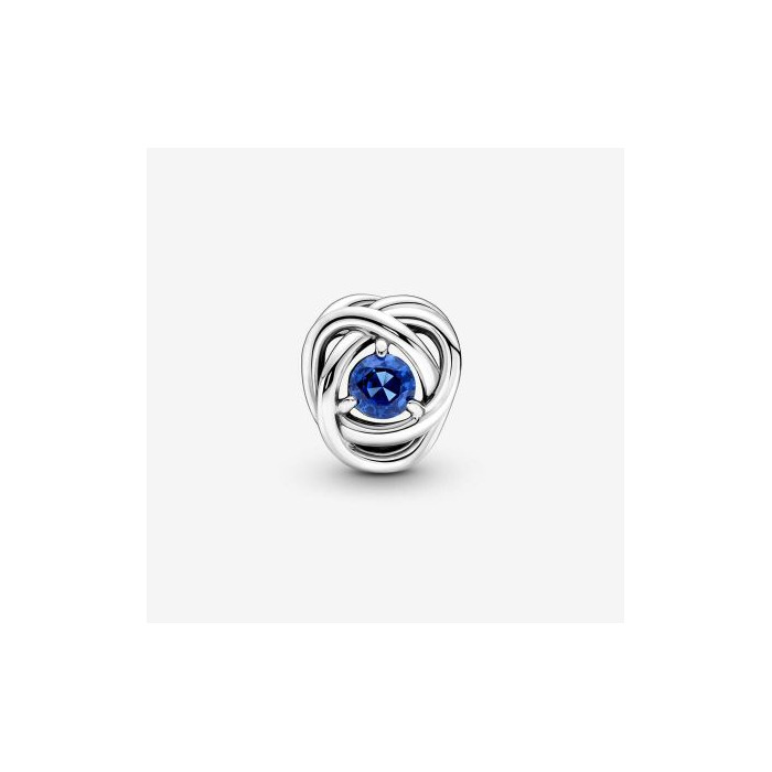 Juweel Pandora Moments September Geboortesteen Blauwe Oneindige Cirkel Bedel 790065C07 