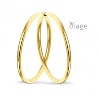 Juweel ORAGE KIDS BUIS CREOOL STAAL GEEL 40MM K2833-T627 Juweel ORAGE KIDS BUIS CREOOL STAAL GEEL 40MM K2833-T627