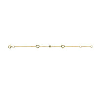 Juweel ORAGE KIDS ARMBAND HARTJES 9K GEEL GOUD K2944 Juweel ORAGE KIDS ARMBAND HARTJES 9K GEEL GOUD K2944