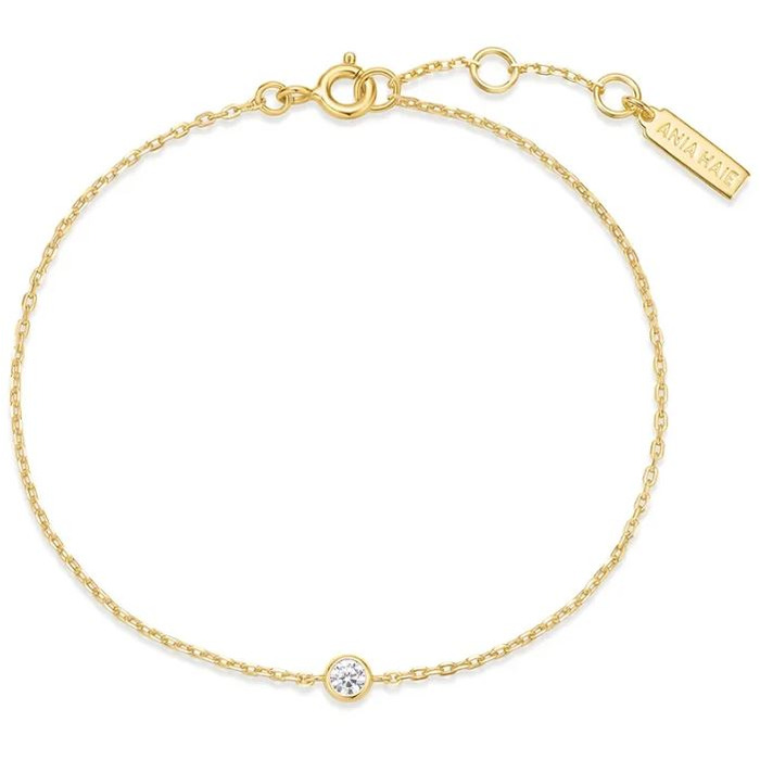 Juweel Ania Haie Vogue Maven Sparkle Bezel Bracelet B062-01G 