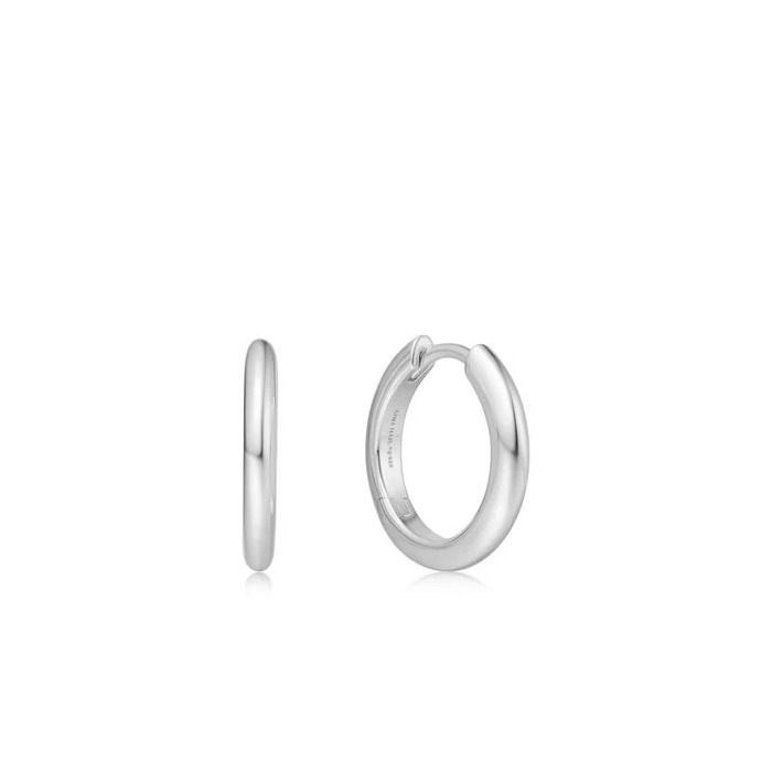 Juweel Ania Haie Vogue Maven Sparkle Tube Small Huggie Hoop Earrings E062-01H 