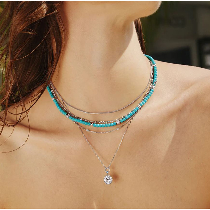 Juweel Ania Haie Chill Voyager Disc Station Necklace N063-01H 