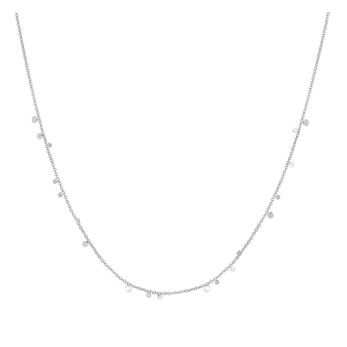 Juweel Ania Haie Chill Voyager Mini Disc Drop Stacking Necklace N063-02H 