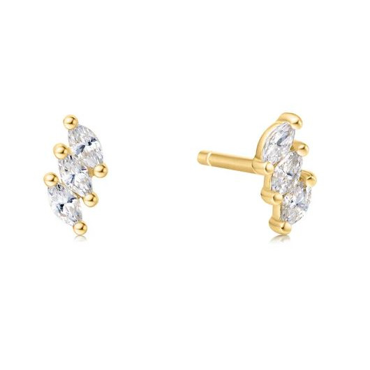 Juweel Ania Haie Chill Voyager Triple Marquise Stud Earrings E063-01G Juweel Ania Haie Chill Voyager Triple Marquise Stud Earrings E063-01G