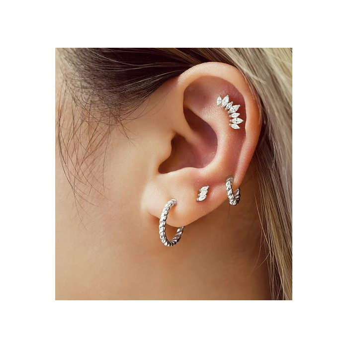 Juweel Ania Haie Chill Voyager Triple Marquise Stud Earrings E063-01H 