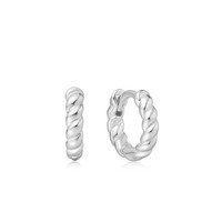 Juweel Ania Haie Chill Voyager Texture Small Huggie Hoop Earrings E063-03H  Juweel Ania Haie Chill Voyager Texture Small Huggie Hoop Earrings E063-03H