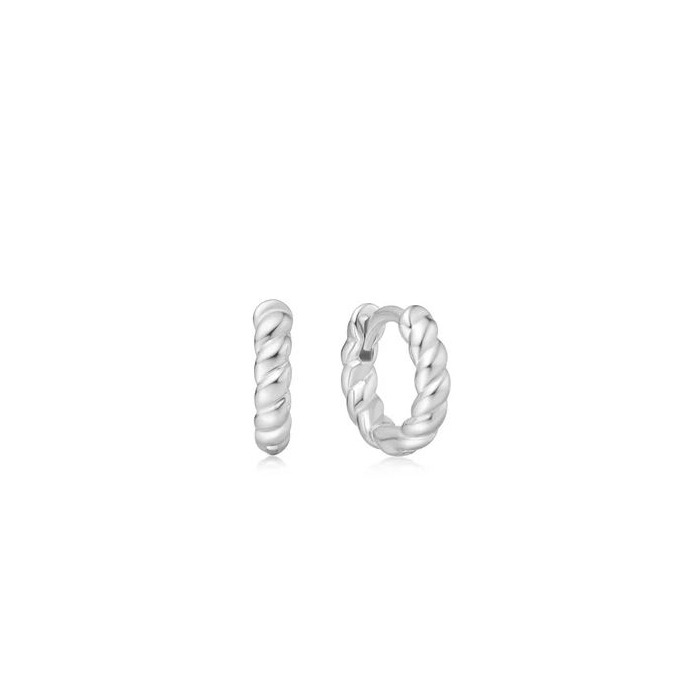 Juweel Ania Haie Chill Voyager Texture Small Huggie Hoop Earrings E063-03H 