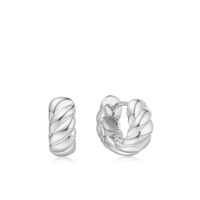 Juweel Ania Haie Chill Voyager Bold Texture Small Huggie Hoop Earrings E063-06H Juweel Ania Haie Chill Voyager Bold Texture Small Huggie Hoop Earrings E063-06H