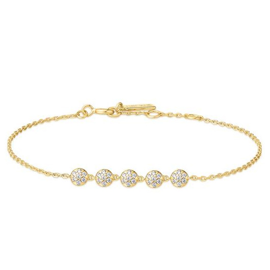 Juweel Ania Haie Miss Dainty Multi Beaded Chain Bracelet B065-04G  Juweel Ania Haie Miss Dainty Multi Beaded Chain Bracelet B065-04G