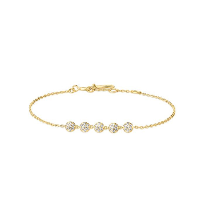 Juweel Ania Haie Miss Dainty Multi Beaded Chain Bracelet B065-04G 