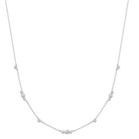 Juweel Ania Haie Miss Dainty Sparkling Bezel Cubic Zirconia Station Necklace  N065-04H Juweel Ania Haie Miss Dainty Sparkling Bezel Cubic Zirconia Station Necklace  N065-04H