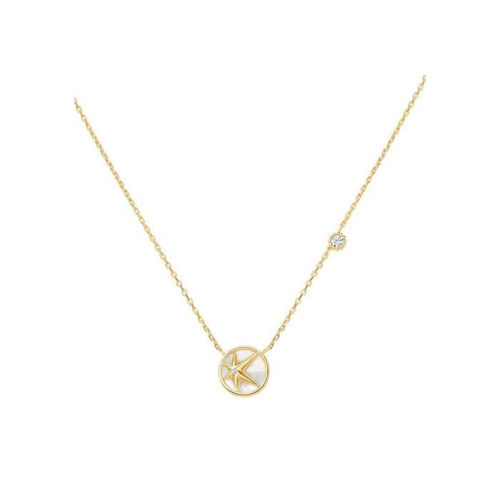 Juweel Ania Haie Miss Dainty Starry Mother-of-Pearl Necklace N065-05G 
