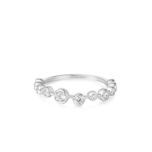 Juweel Ania Haie Miss Dainty Bezel Cubic Zirconia Zig-Zag Ring R065-01H Juweel Ania Haie Miss Dainty Bezel Cubic Zirconia Zig-Zag Ring R065-01H