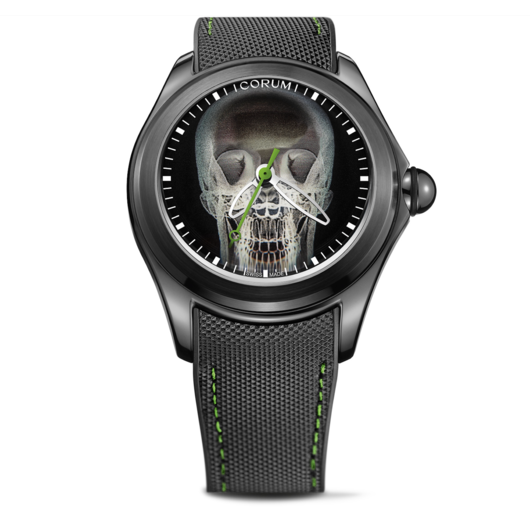 Horloge Corum Bubble 47 Skull X Ray Limited Edition LO82/04330 Horloge Corum Bubble 47 Skull X Ray Limited Edition LO82/04330