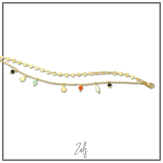 Juweel ZELS ARMBAND 24CM FL1002BB Juweel ZELS ARMBAND 24CM FL1002BB