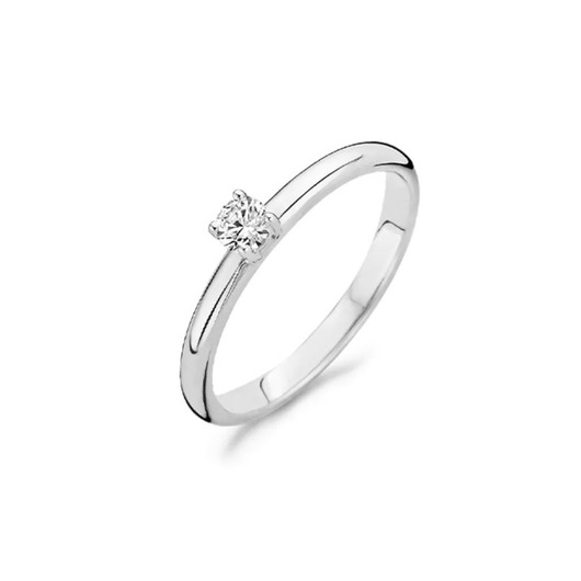 Juweel Blush Ring 14K Witgoud 1112WZI Juweel Blush Ring 14K Witgoud 1112WZI