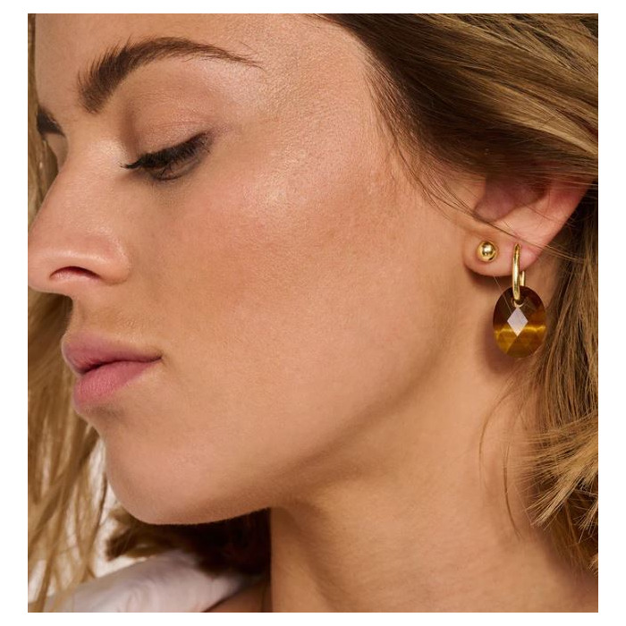 Juweel Blush Oorbellen 14K Geelgoud 7123YGO 