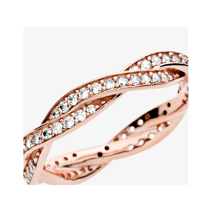 Juweel PANDORA ROSE TWIST RING 180892CZ 