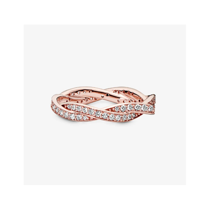 Juweel PANDORA ROSE TWIST RING 180892CZ 