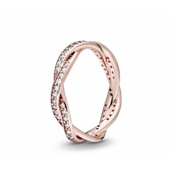 Juweel PANDORA ROSE TWIST RING 180892CZ 