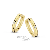 Juweel ORAGE TEENZ BUIS CREOOL STAAL GEEL K2835-T701 Juweel ORAGE TEENZ BUIS CREOOL STAAL GEEL K2835-T701