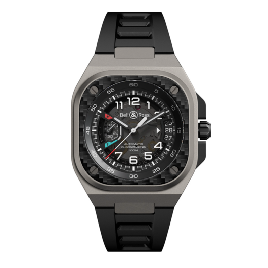 Horloge Bell & Ross BR-X5 Racing 41 mm BRX5R-RAC-TI/SRB Horloge Bell & Ross BR-X5 Racing 41 mm BRX5R-RAC-TI/SRB