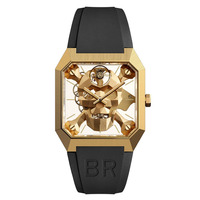 Horloge BELL & ROSS BR01 CYBER SKULL BRONZE LIMITED EDITION BR01-CSK-BR/SRB Horloge BELL & ROSS BR01 CYBER SKULL BRONZE LIMITED EDITION BR01-CSK-BR/SRB